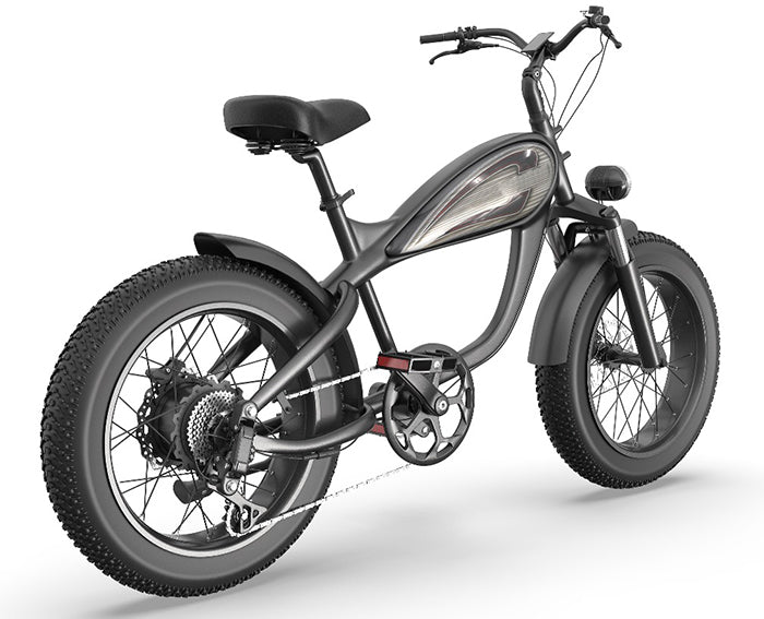 Graphite Ghost Mini Cruiser Rumblefish eBike